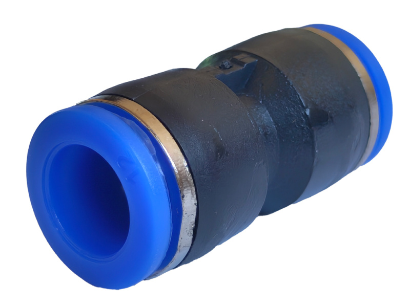 Соединитель трубки ПВХ тормозной Ф 12 PUC прямой